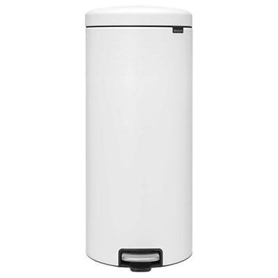 Brabantia Luxury newIcon Pedal Bin, 30L Eternal White